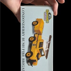 Match Yellow Fire Brigade Toy Vehicle